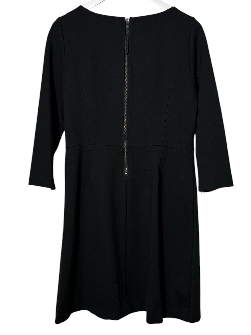 Spanx The Perfect Ponte A-Line Dress in Black Size Large - Picture 4 of 11